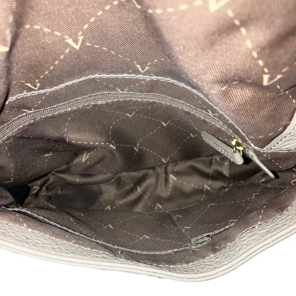 Grey, gently used Vince Camuto shoulder bag. - Picture 4 of 6